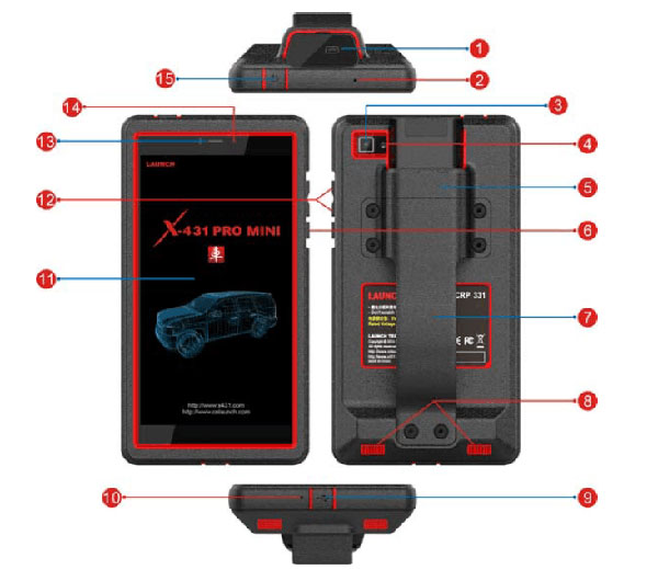 Launch x431 pro mini Diagnostic Tool-3